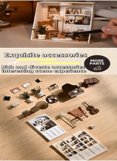 Beauenty Exquisite mini 3D three-dimensional assembling toys, paper appearance design, scene creative small gift ornaments  - Image 4