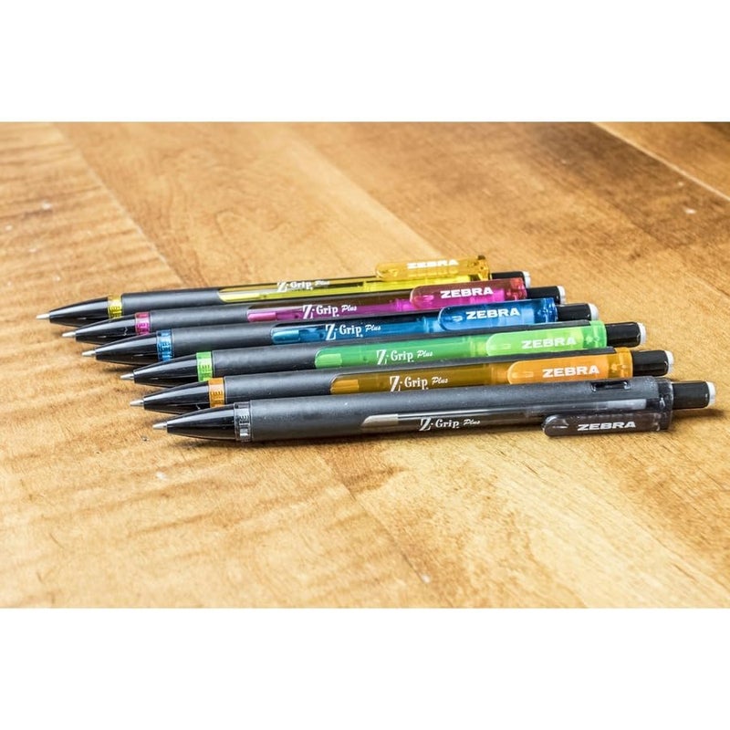 Zebra Pen ZGrip Mechanical Pencil Smooth Writing LatexFree Grip 07mm Lead 2 HB Shake to Advance Lead for School Office Everyday Use Refillable Clear Barrel 12Pack 55410 - Image 3