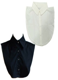 Fatah Bundle Of 2 Shirt Collar - Black and Off-White Color for Women  - Image 1