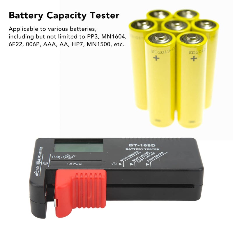 Digital Battery Capacity Tester Meter AA AAA 9V 1 5V Cell Checker Display Tool - Image 4