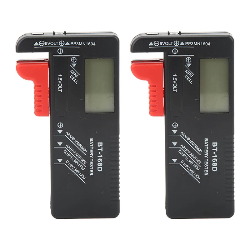 Digital Battery Capacity Tester Meter AA AAA 9V 1 5V Cell Checker Display Tool - Image 2