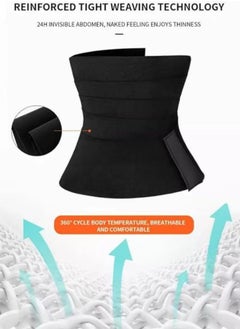 Women Slimming Tummy Wrap Belt, Adjustable Comfortable Back Braces for Lower Back Pain Relief (Black) - pzsku/Z8B727645D41AAB8F7426Z/45/_/1705583352/59fc06d0-0ba9-4af9-b2e8-c0fbab201d94