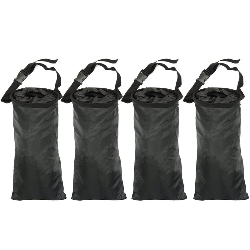TIHOOD 4PCS Detachable Trash Bag Hanging Back Seat Car Garbage Bag for Outdoor Traveling Home Use Car Storage