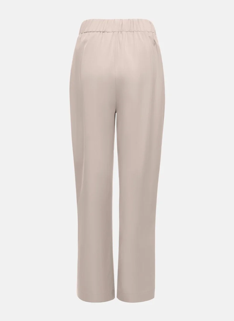 Lichi  Straight trousers with elasticated waistband for Women | Best Price UAE