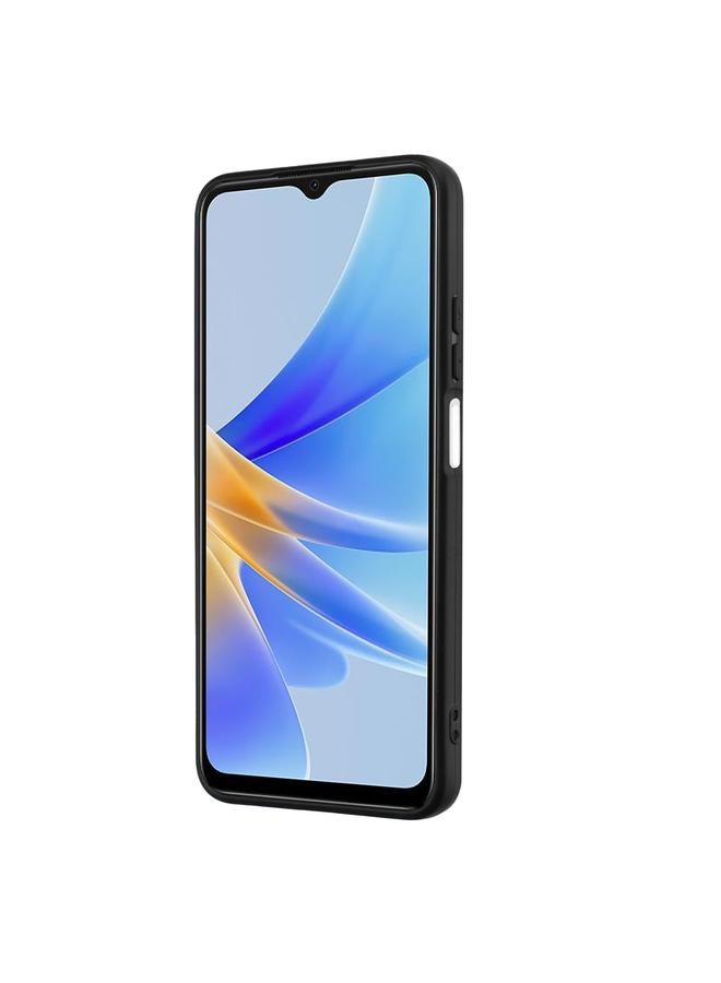 اس-توب جراب لهاتف OPPO A58 4G مع حامل حلقي غير لامع من مادة TPU - Image 3