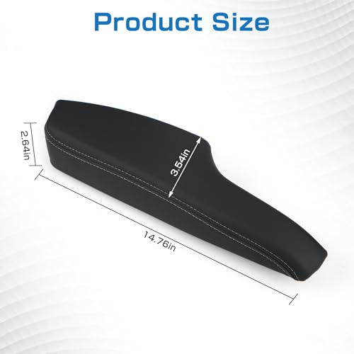 Donpida Inner Door Armrest Front Left Driver And Right Passenger Side Compatible with Dodge Charger 2011-2023 And Chrysler 300 2011-2023 Replaces 1WK37DX9AB Black - Image 4