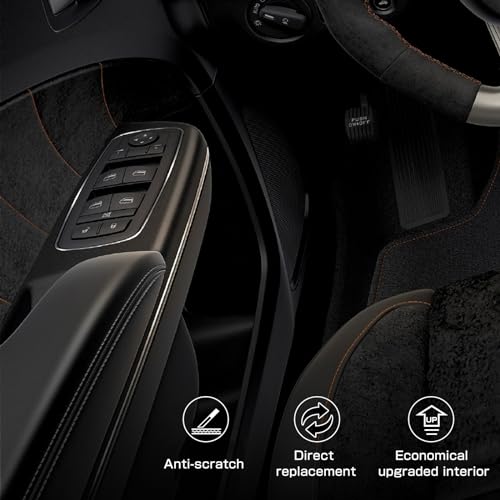 Donpida Inner Door Armrest Front Left Driver And Right Passenger Side Compatible with Dodge Charger 2011-2023 And Chrysler 300 2011-2023 Replaces 1WK37DX9AB Black - Image 2