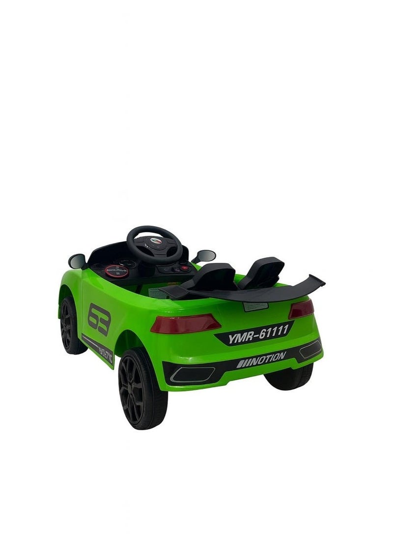 ضحكة  سيارة ركوب كهربائية للأطفال 6V بمحرك 380، تصميم رياضي - Image 3