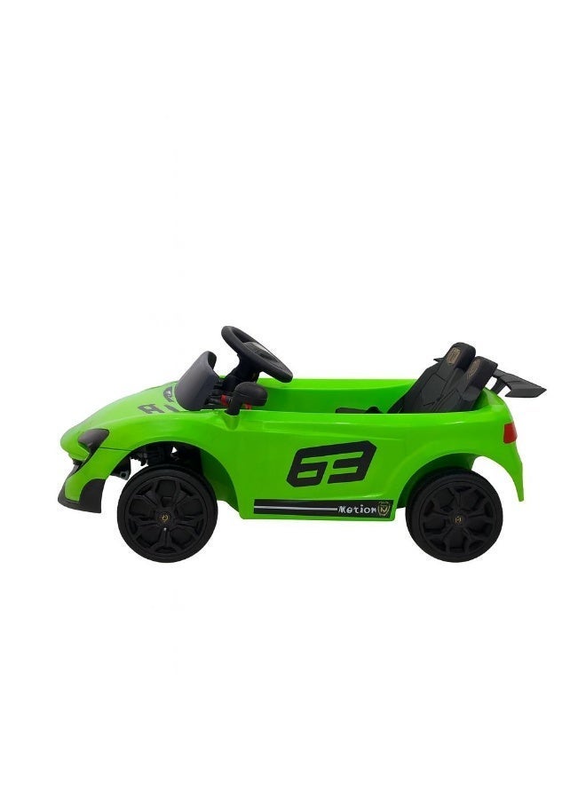 ضحكة  سيارة ركوب كهربائية للأطفال 6V بمحرك 380، تصميم رياضي - Image 2