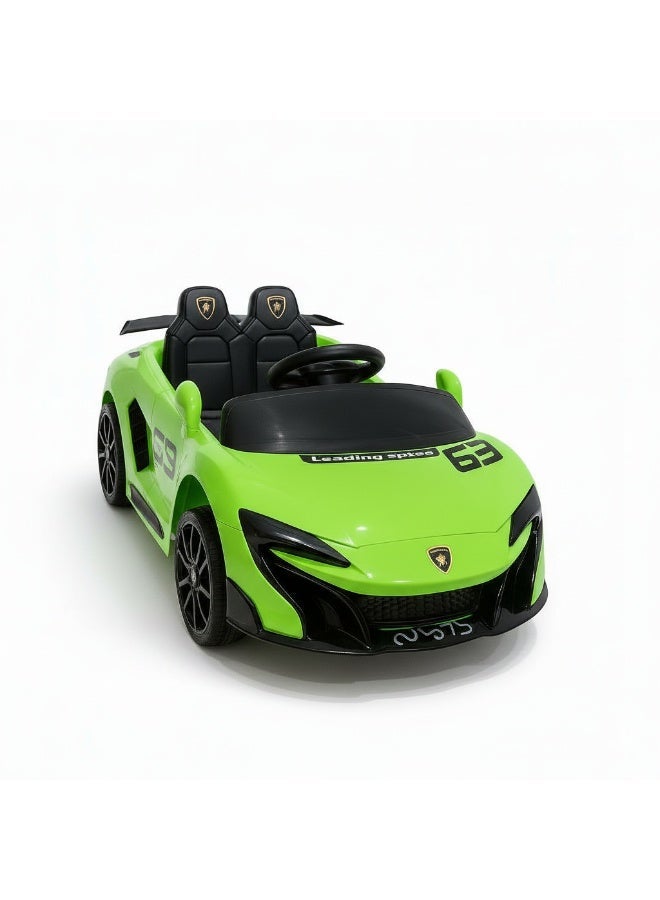 ضحكة  سيارة ركوب كهربائية للأطفال 6V بمحرك 380، تصميم رياضي - Image 1