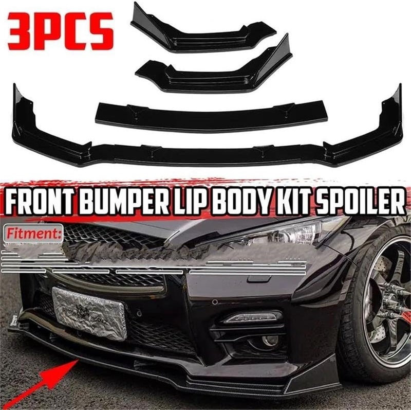 QASULER Car Front Spoilers for Infiniti Q50 (2014-2017) - Image 2