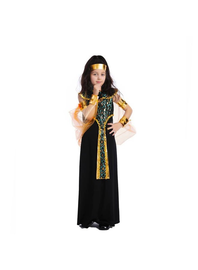 DSplay Girl Egyptian Costume Halloween Costumes for Kids (7-9 years) - Image 4