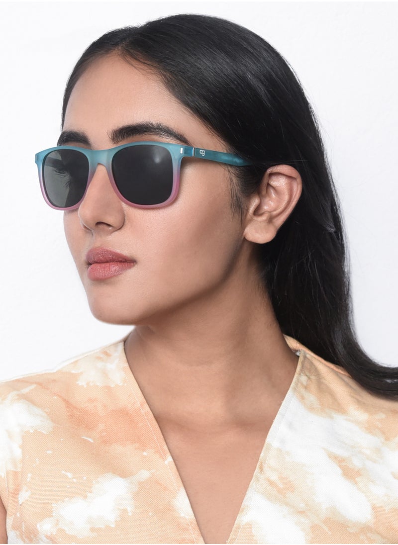 Woggles Neon Oasis Polarized Square Sunglasses  - Image 1