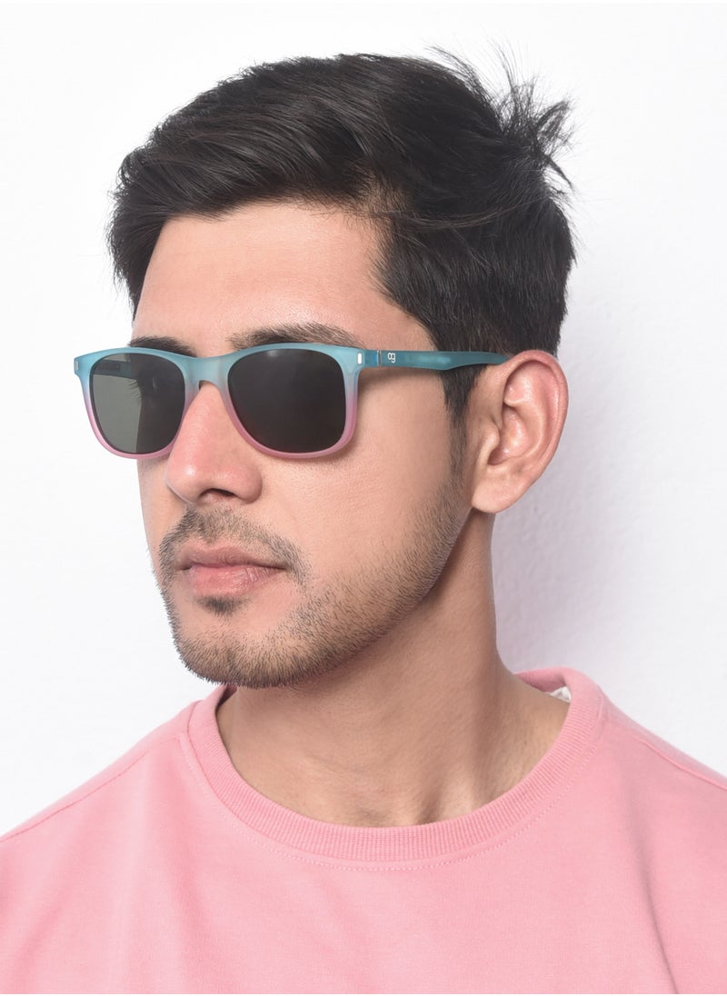 Woggles Neon Oasis Polarized Square Sunglasses  - Image 2