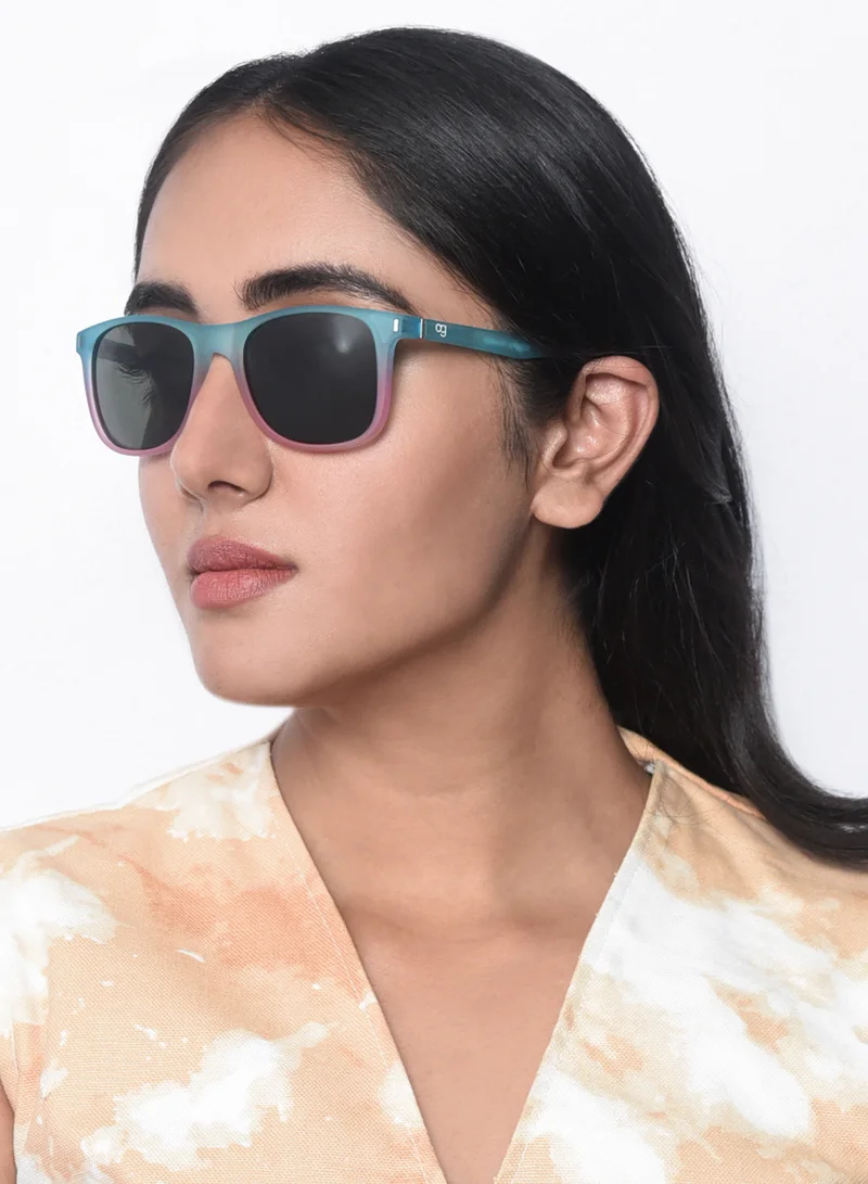 ووجلز نظارات شمسية مربعة مستقطبة بحماية 100% من الأشعة فوق البنفسجية للرجال والنساء