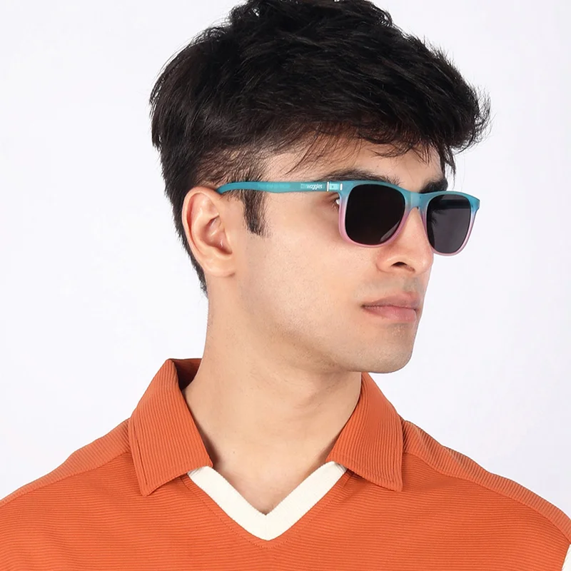 Woggles Polarized Square Sunglasses|100% UV Protection|Men & Women