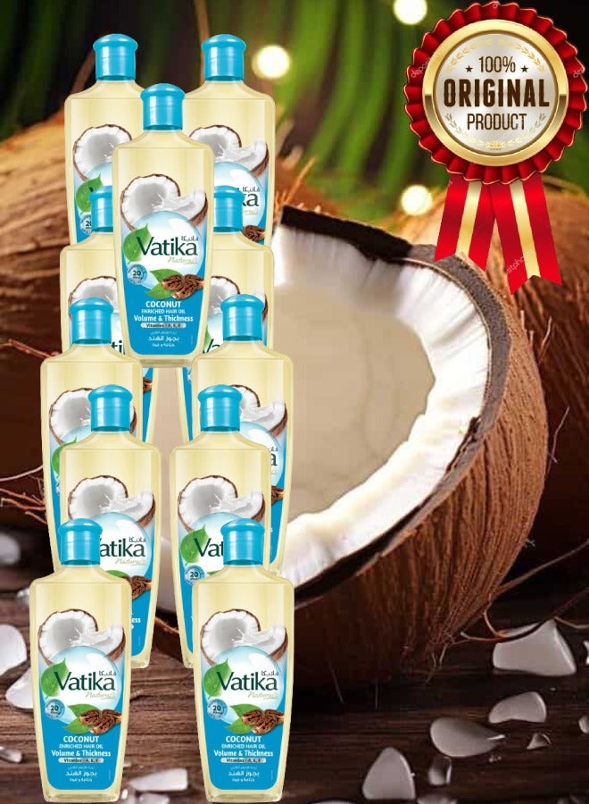 فاتيكا 11 قطع زيت الشعر فاتيكا ناتشورالز الغني بجوز الهند 200مل - Image 1