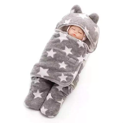BRANDONN Baby Blanket Newborn Gift Pack of Swaddle Wrapper, 0-9 Months, Length 68 cm x Width 68 cm - Image 4