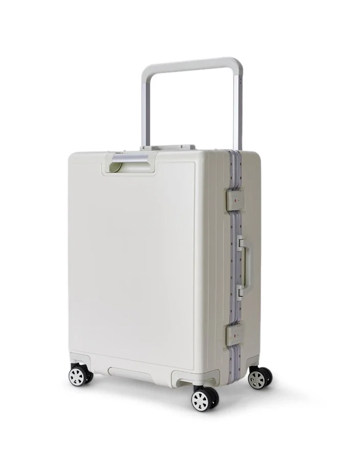 LIMRA Travel Bags From Limra Made Of PC , Consisting of Two Pieces , Size 21"-25" Inches, off White Color
