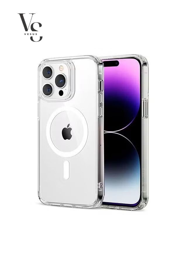 فيسوس غطاء حماية لهاتف Apple iPhone 14 Pro مع غطاء هاتف رفيع مقاوم للصدمات من الأكريليك TPU ماج سيف