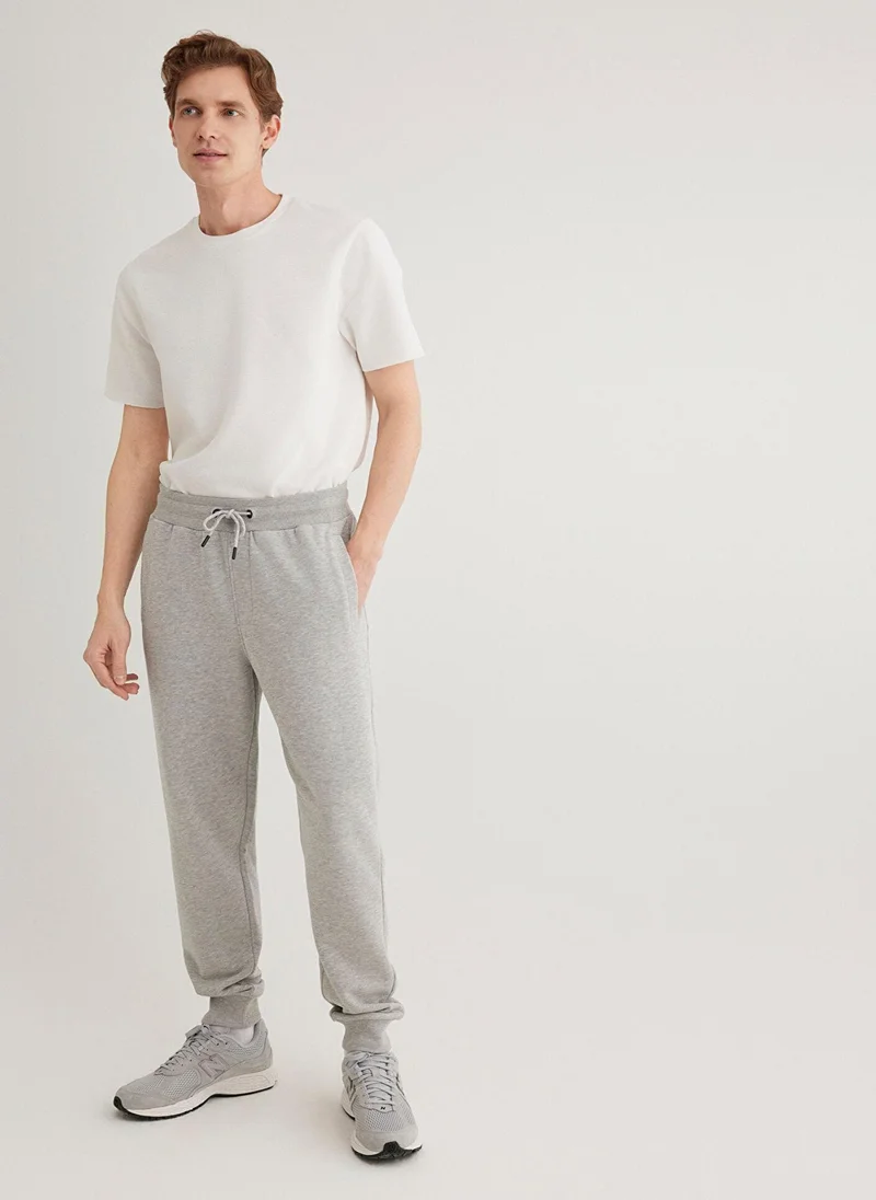 مافي بنطلون رياضي رمادي