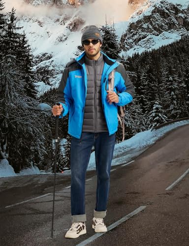 TBMPOY Men's Lightweight Packable Puffer Vest Sleeveless Puffy Outerwear Water-Resistant Bubble Jackets Work Casual Golf Dark Grey XL - Image 3
