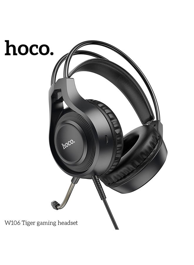 هوكو. سماعات رأس سلكية للألعاب W106 تايغر (أسود) - Image 5