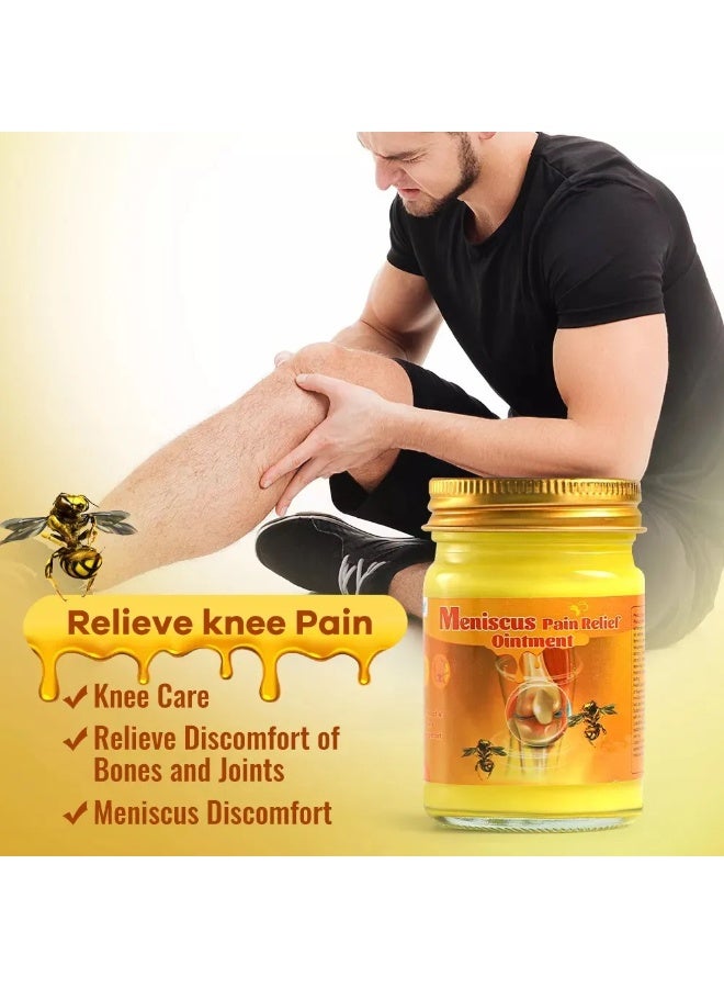 Sumifun Herbal Meniscus Pain Relief Ointment for Knee Support, Joint Care, and Bone Comfort, Easy-Absorbing Formula Designed for Daily Use and Long-Lasting Relief - Image 3