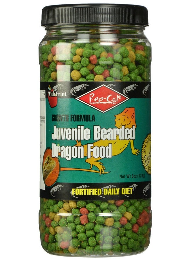 Rep-Cal Rep-Cal Srp00812 Juvenile Bearded Dragon Pet Food, 6-Ounce  - Image 1