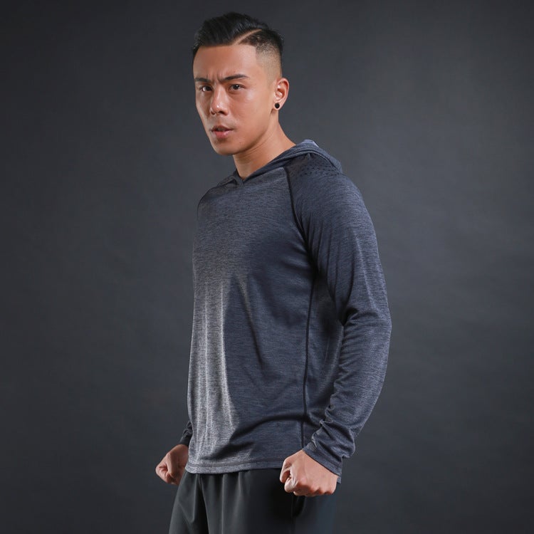 Generic Mens Autumn Winter Long Sleeve T-shirt 1084 Grey