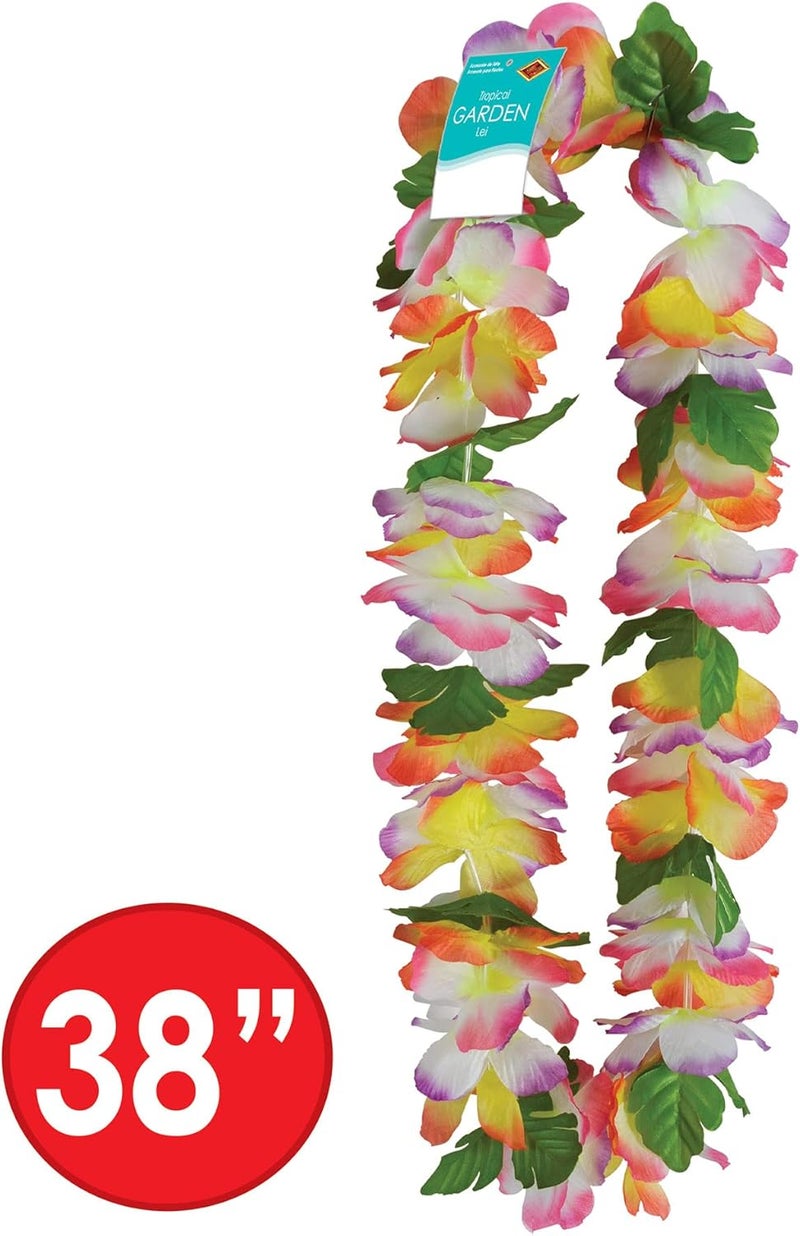 Beistle قلادة بيستيل لوا الحديقة الاستوائية متعددة الألوان 38 - Image 2