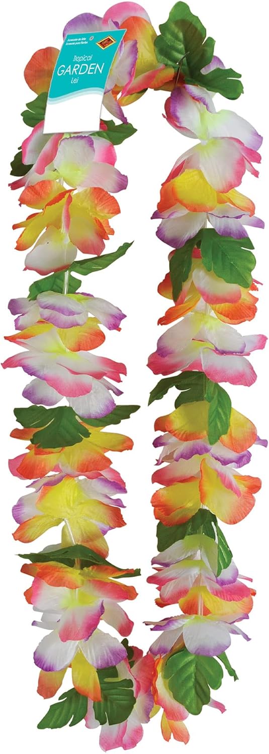 Beistle قلادة بيستيل لوا الحديقة الاستوائية متعددة الألوان 38 - Image 4