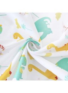 Moonsea Moonsea Dinosaur Crib Sheets for Boys Girls, Baby Crib Sheets Fit for Standard Crib, Soft and Breathable Microfiber Dinosaur Fitted Crib Sheets for Unisex Baby  - Image 4