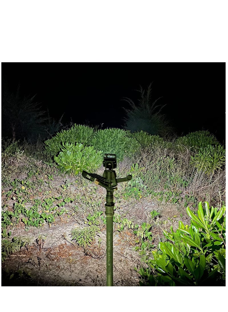 AL RAID - Small LED Flashlight 800 Lumens COB Rechargeable Keychain Mini Flashlight 4 Light Modes Portable Pocket Light with Folding Bracket Bottle Opener and Magnet Base for Fishing Walking Camping - Image 1