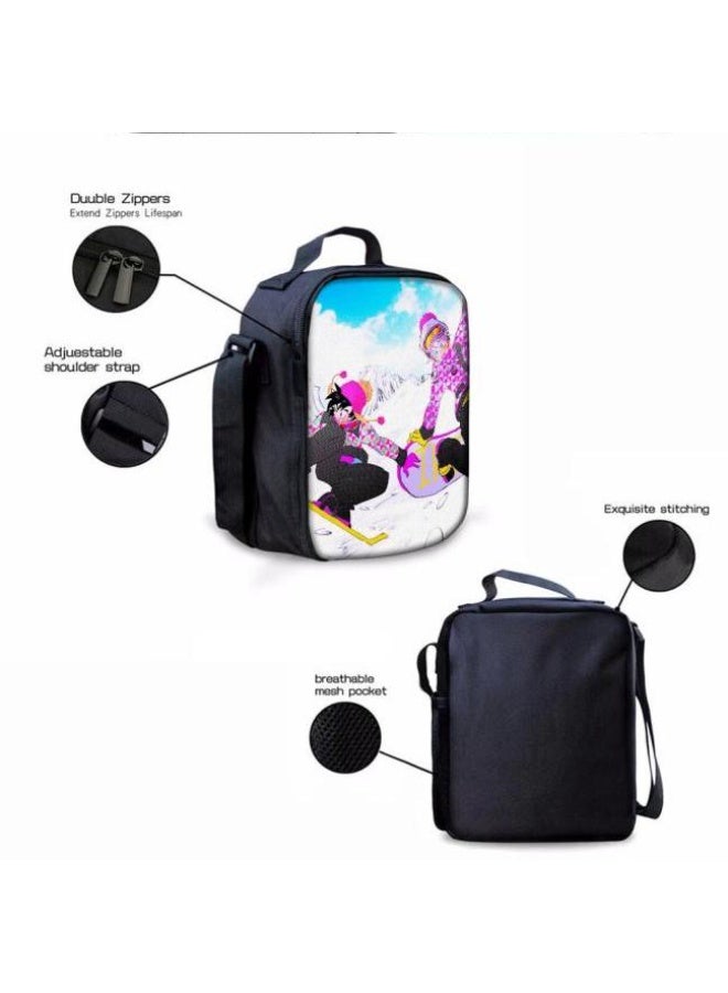 عام حقيبة الظهر المطبوعة الشائعة - مجموعة حقيبة الظهر المكونة من ثلاث قطع (يمكن استخدامها للطلاب والأطفال والأصدقاء للنزهات وتسلق الجبال وما إلى ذلك) - 94 - Image 2