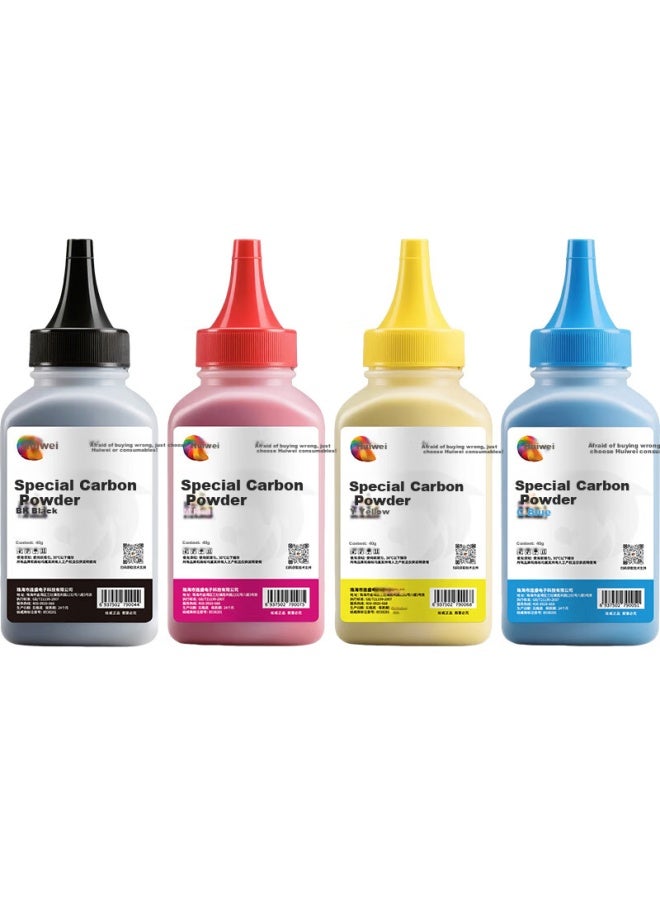 Huiwei خرطوشة حبر متوافقة مع طابعة HP 178nw، وحدة طباعة ملونة HP Color Laser MFP 178nw، خرطوشة حبر، خرطوشة تونر، مسحوق تونر، مجموعة بأربعة ألوان - Image 2