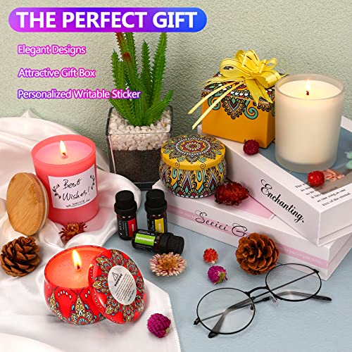 SAEUYVB Candle Making Kit,Candle Making Kit for Adult with Wax Melting Pot,DIY Starter Soy Candle Making Supplies/Kit - Perfect as Home Decorations - Image 5