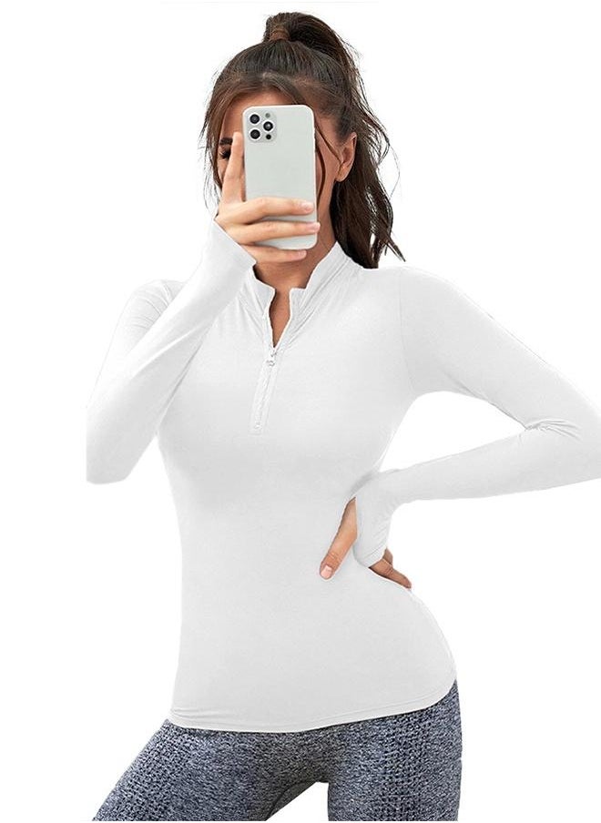 Nileton - Half Zipper Sport Top Long Sleeves - Image 1