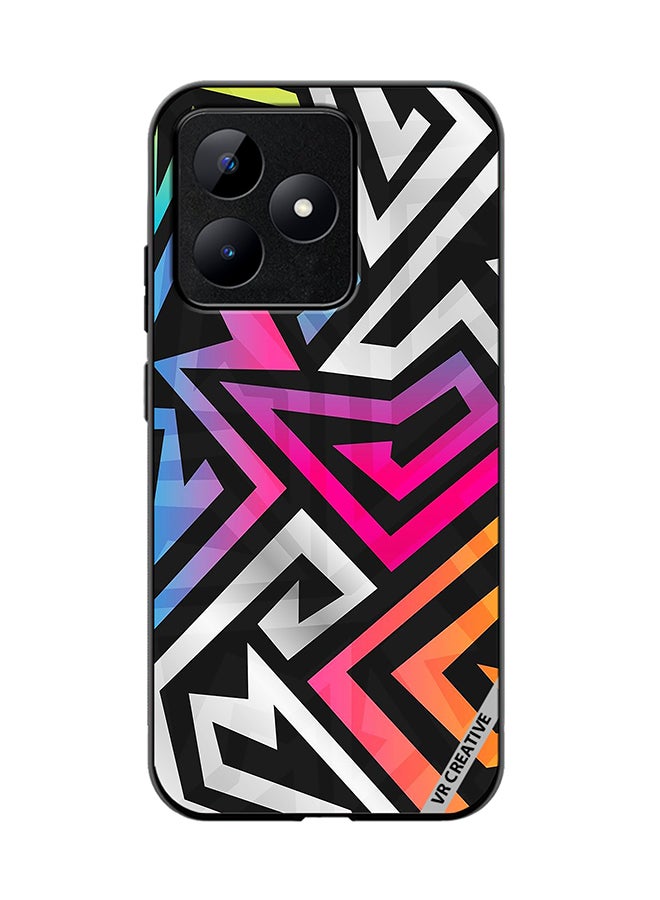 VR CREATIVE Protective Case Cover For Realme C53 Design Multicolour - Image 1