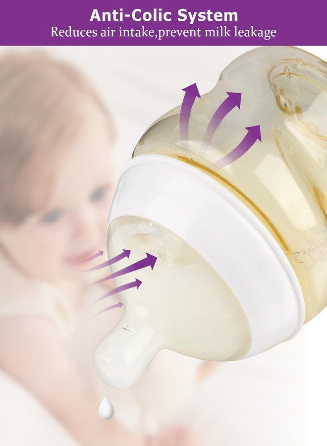joyfeed 6Pack Silicone Baby Bottle Nipples for Tommee Natural Start Anti-Colic Bottles &Advanced Anti-Colic Bottles,Closer to Nature Bottles,Fast Flow,Size 3 Nipple,6m+ - Image 5