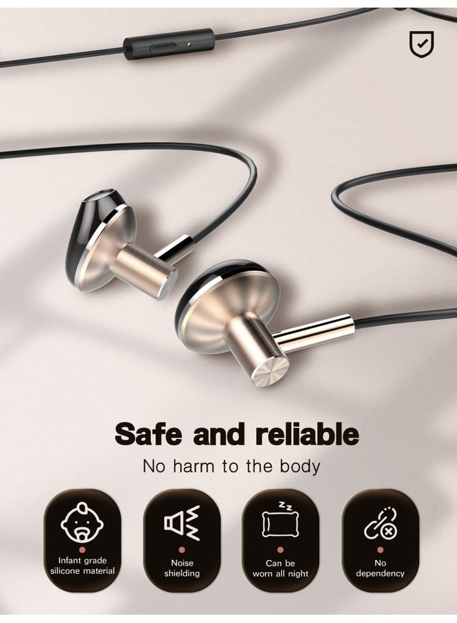 CELIBERY Type-C In-Ear Earphones/Headphones With Mic & Controller, Black - Image 4