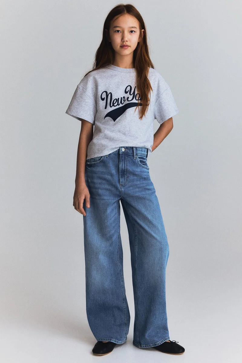 اتش اند ام Wide Leg Jeans