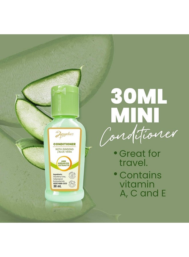 ANYELUZ Nyeluz Kit Duo Argan And Aloe Vera Conditioner + Mini Travel Size ; Enhances Hair Condition Leaving It Silky Revitalized And Easy To Comb ; Recommended For All Hair Types  - Image 4