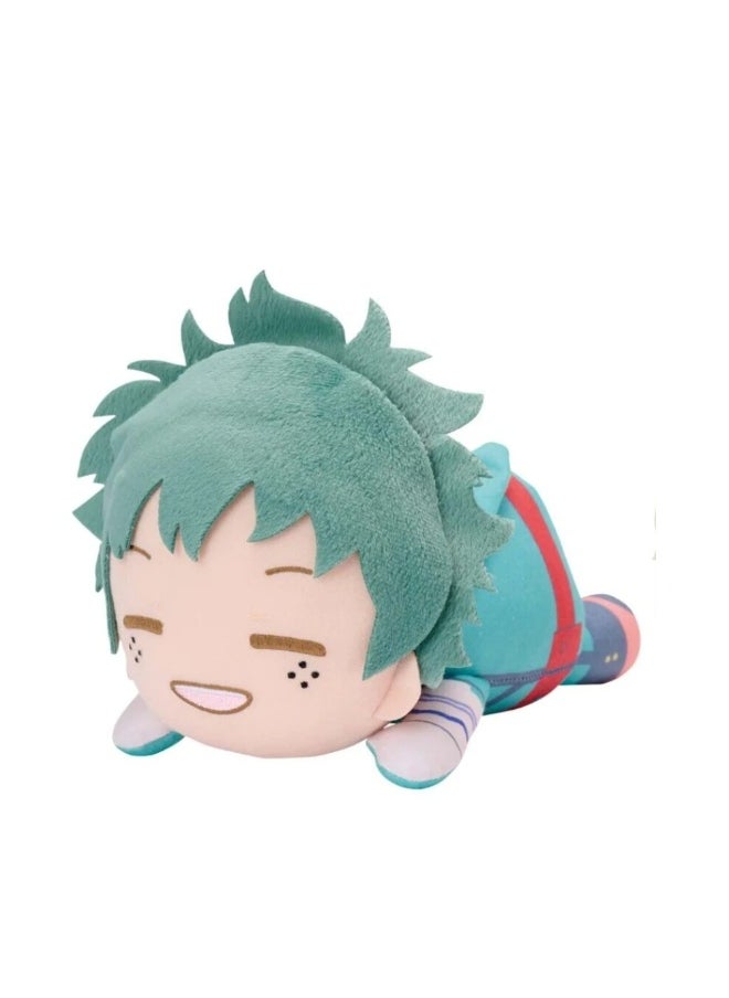 Bandai - My Hero Academia Izuku Midoriya Lying Down Big Plush by Banpresto - Image 1
