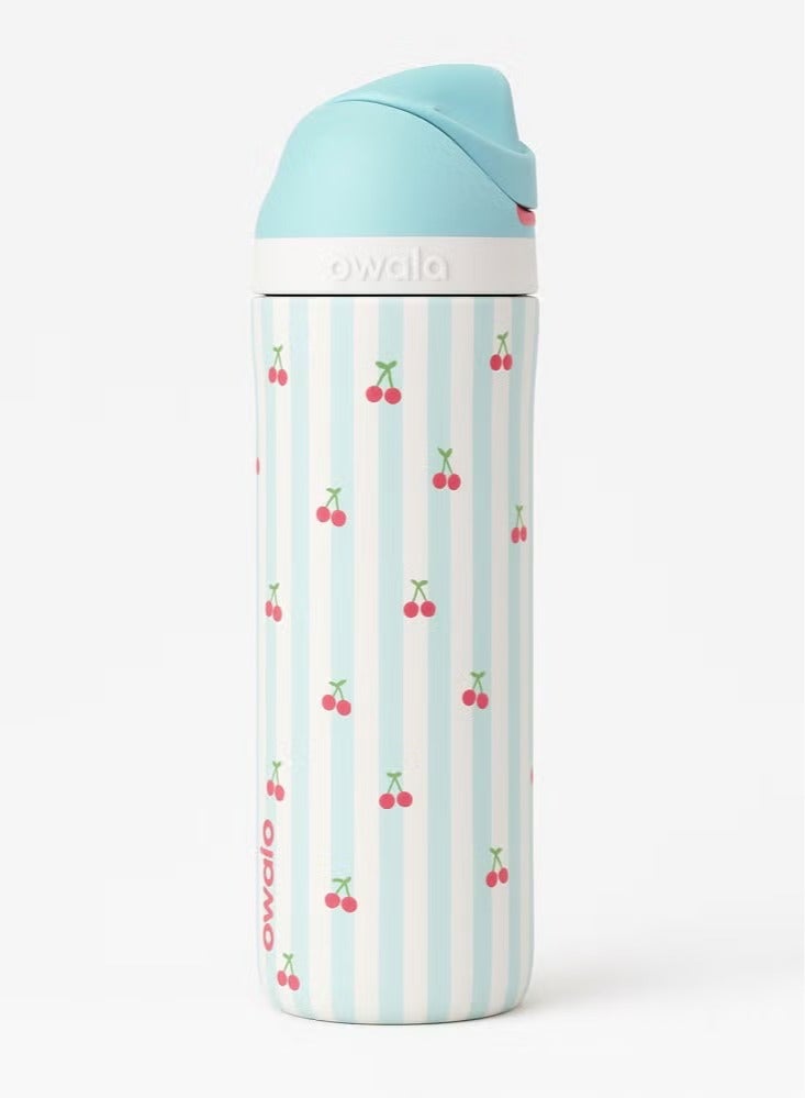 زجاجة مياه معزولة من الفولاذ المقاوم للصدأ من فريسيب مع شفاطة للرياضة والسفر، خالية من مادة BPA، إصدار محدود لحفلة عيد ميلاد، 32 أونصة - Image 1