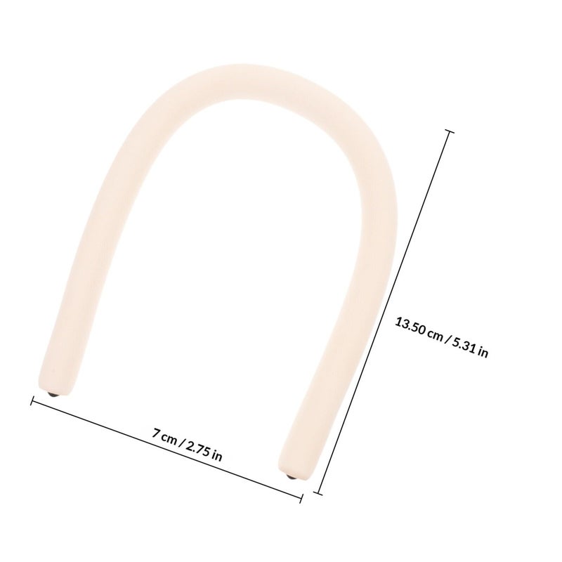 5 Pack Flexible Cabinet Hooks Beige Bendable Phone Holder Door Mount Coat Rack for Home Kitchen Bathroom - Image 3