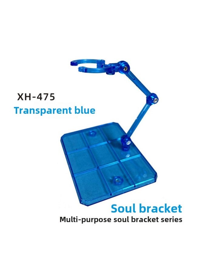 Model Star Club Model Assembled Bracket Robot Soul Bracket Suitable For Gundam Model Hand-made SHF Saint-Color:Xh-476: Soul Bracket Transparent Blue