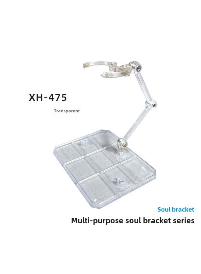 Model Star Club Model Assembled Bracket Robot Soul Bracket Suitable For Gundam Model Hand-made SHF Saint-Color:Xh-476: Soul Bracket Transparent Blue