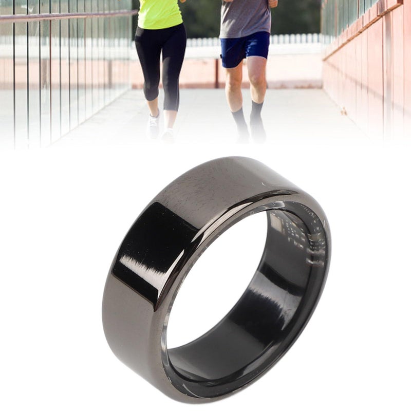CUIFATI Smart Fitness Ring With Heart Rate Pedometer Sleep Tracking For Black 10 Size - Image 5