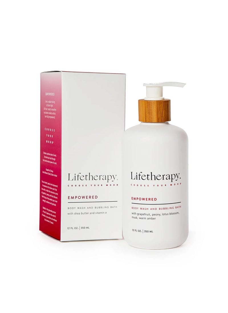 Lifetherapy - Lifetherapy Body Wash and Bubbling Bath  Sulfate Free Body Wash Bubble Bath and Liquid Hand Soap Empowered - Image 1